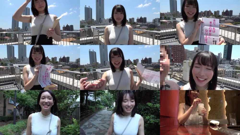 +++ [FHD] PKPL-038 恋人いちゃラブドキュメント Fカップのアイドル顔性格良すぎるえちえち娘 宇佐美みおんちゃんと1日イチャイチャデート