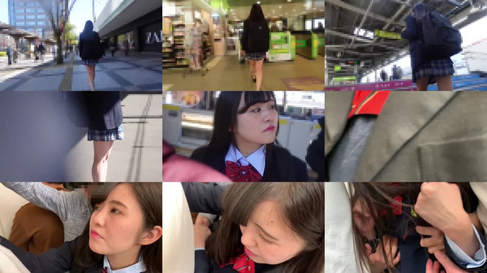 +++ [FHD] OCH-281 痴●電車＃045 爆乳を弄ばれる清楚系J●