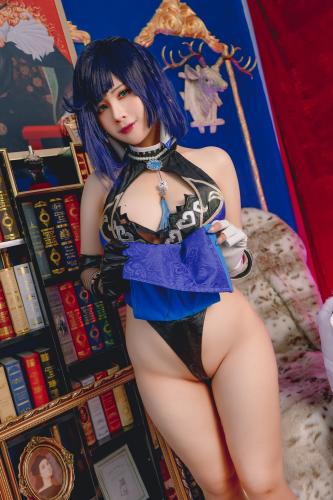 [Cosplay] Pyoncos – Night Orchid 夜兰