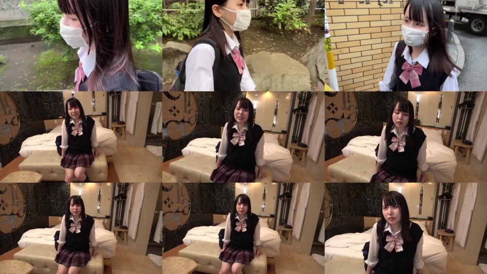 +++ [FHD] 534CRT-041 18時間着用【個人撮影】スリルを楽しみたいお年頃の青紫パンツちゃん_前髪ぱっつん黒髪美小女の極小マ○コに中出し