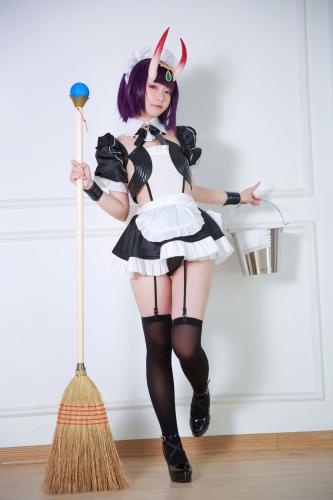 [Cosplay] G44 不会受 – Shuten Douji: Drinking Maid 酒吞女僕
