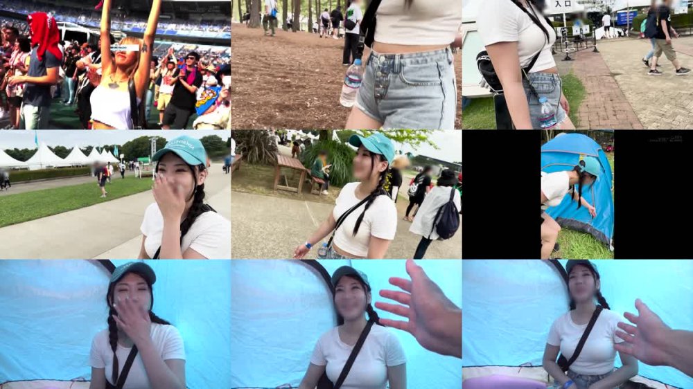 +++ [FHD] SDAM-092 夏フェス女の子可愛すぎる。【テントまで持ち込めた2名とセックスまでイケた3名収録】