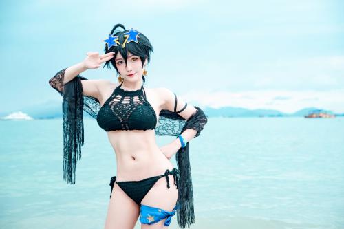 [Cosplay] 巴鲁巴鲁BaRu 佐治亚泳装