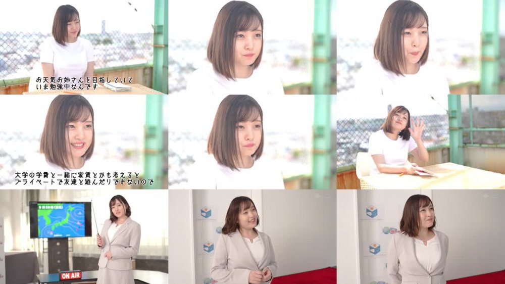 +++ [FHD] SGKI-012 新中野お天気キャスター専門学校に通うお天気キャスターを目指す現役女子大生の「絶頂しても平然とする」授業風景に密着取材 愛宝すず