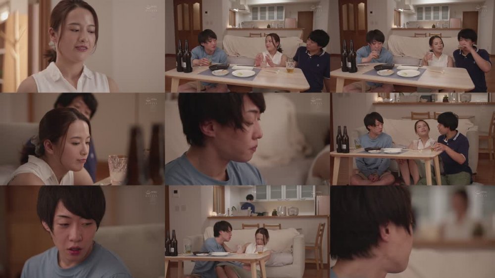 +++ [FHD] JUQ-552 リビング・ラブ 兄貴のすぐ傍で義姉とこっそりイチャつくスリルな日常SEX。 向井藍