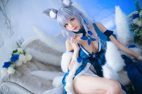 [Cosplay] Tomoyo酱 碧蓝 信浓礼服