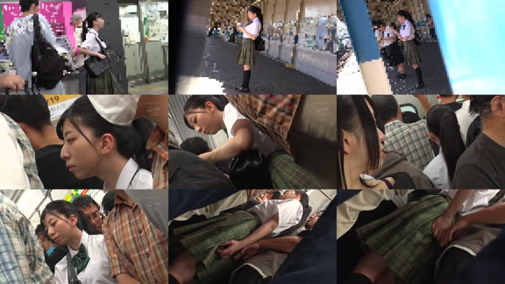 +++ [FHD] NHDTB-891 こっそり服の中で乳首いじり痴●され電車内でレズイキさせられた美乳女2