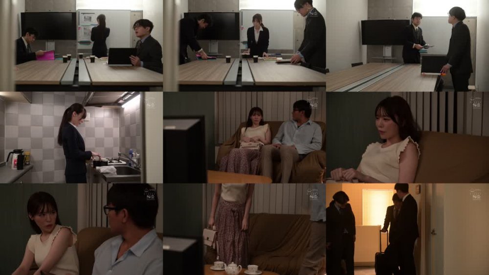 +++ [FHD] SONE-108 相部屋NTR 絶倫上司と新入社員が朝から晩まで、不倫セックスに明け暮れた出張先の夜。 黒島玲衣