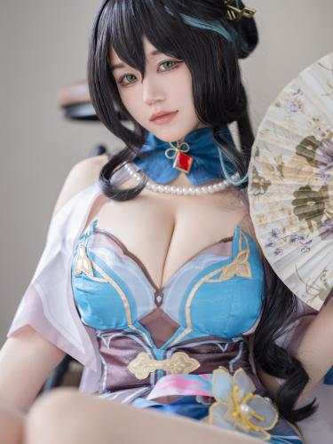 [Cosplay] 小仓千代 2024.02 drinking