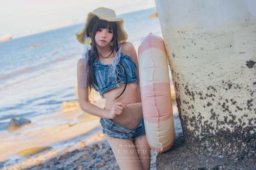 黏黏团子兔 (咬人小小兔) NO.098 海の夏日&Shotgun [83P1V-1.44GB]