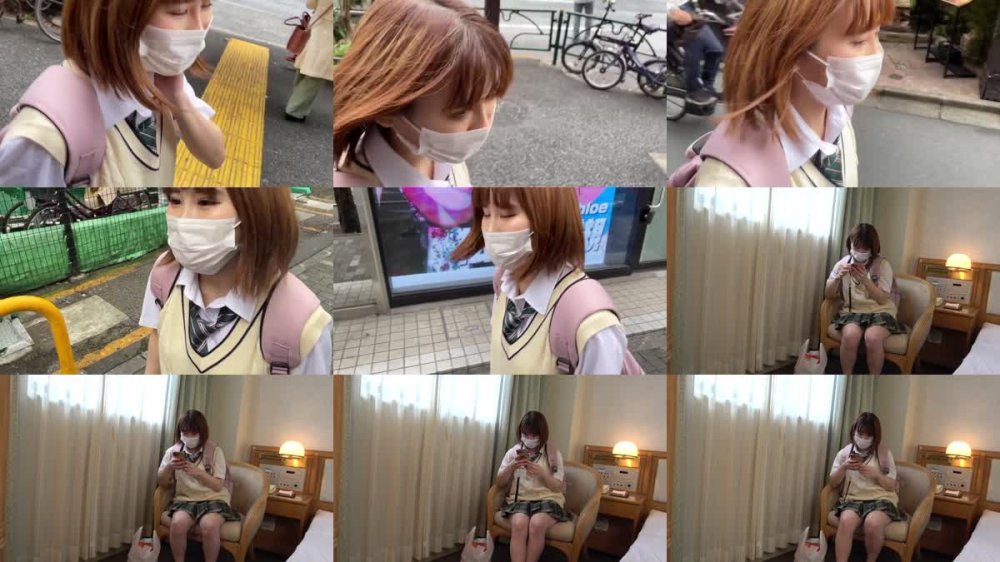 +++ [FHD] 534CRT-045 18時間着用【個人撮影】低身長でデカ乳デカ尻の赤パンツちゃん_茶髪の美少/女と割り切り