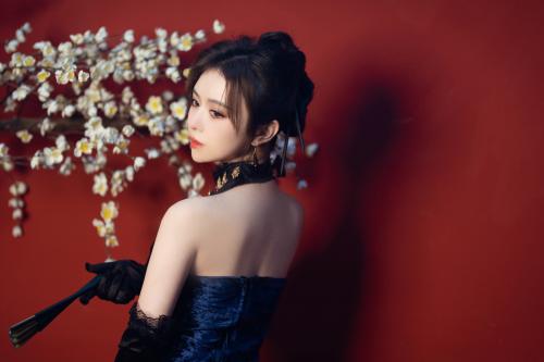 [Cosplay] Shika小鹿鹿 烽火经年旗袍