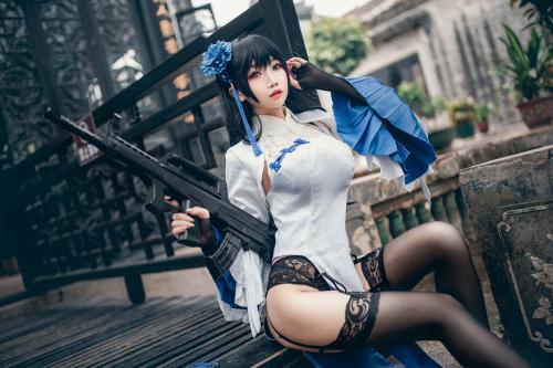 [Cosplay] Chanlyco 鬼畜瑶 – Kichiku Yao Type 95 (Tama Lingban ver) 鬼畜瑶ドールズフロントライン・95式 (玉玲珑ver)