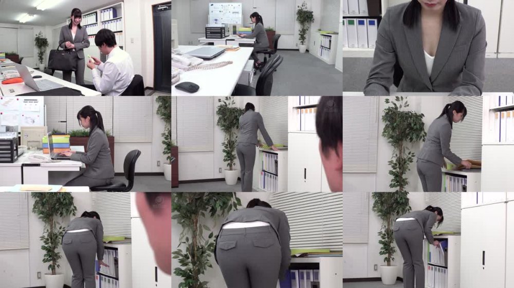 +++ [FHD] LULU-289 残業中、2人きりの社内で憧れのとにかく明るいピタパンデカ尻女先輩に無自覚挑発され新卒妄想勃起がおさまらずセクハラがむしゃらピストンでイカせまくって膣中出しした。 琴音華