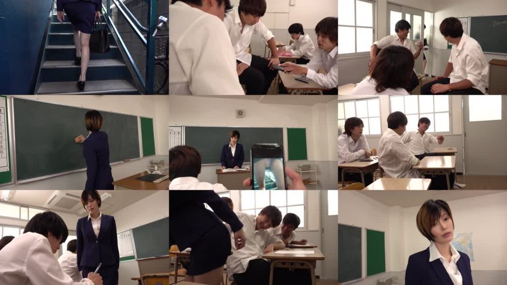 +++ [FHD] AVSA-306 性欲処理肉便器教室 更生の為と称した猥褻授業で男の精を撒き散らしながら自らも肉棒を導く痴的な美人女教師 君島みお