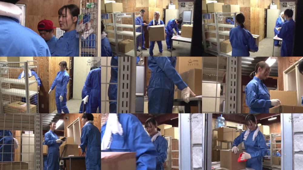 +++ [FHD] DRPT-060 作業服（つなぎ）の中を全裸にされ恥ずかしがりながらもバイト中何度もイカされる爆乳娘 岡本莉里