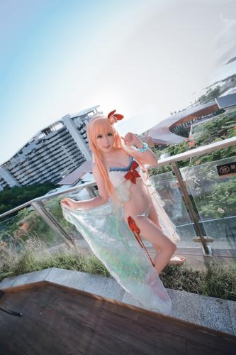 [Cosplay] Liunian 流年不停 – Pekolim swimwear 佩可莉姆泳装