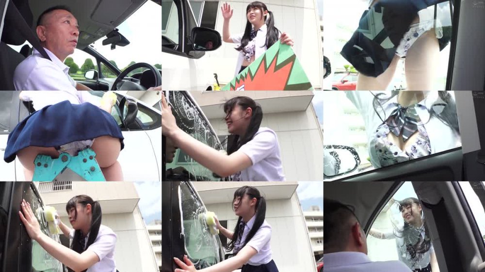 +++ [FHD] HUNTC-064 フロントガラスに押し付けられたオッパイで超勃起！びしょ濡れビキニJ系洗車バイト！旅館バイトで宿泊客の車を洗車してあげる女子〇生たち。