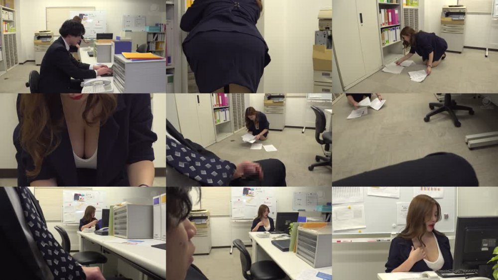 +++ [FHD] LULU-299 残業中、2人きりの社内でパツパツスーツ巨乳人妻女上司のおっぱい挑発に乗せられ乳テクで何度もサービスぶっかけ射精させられた。 永井マリア