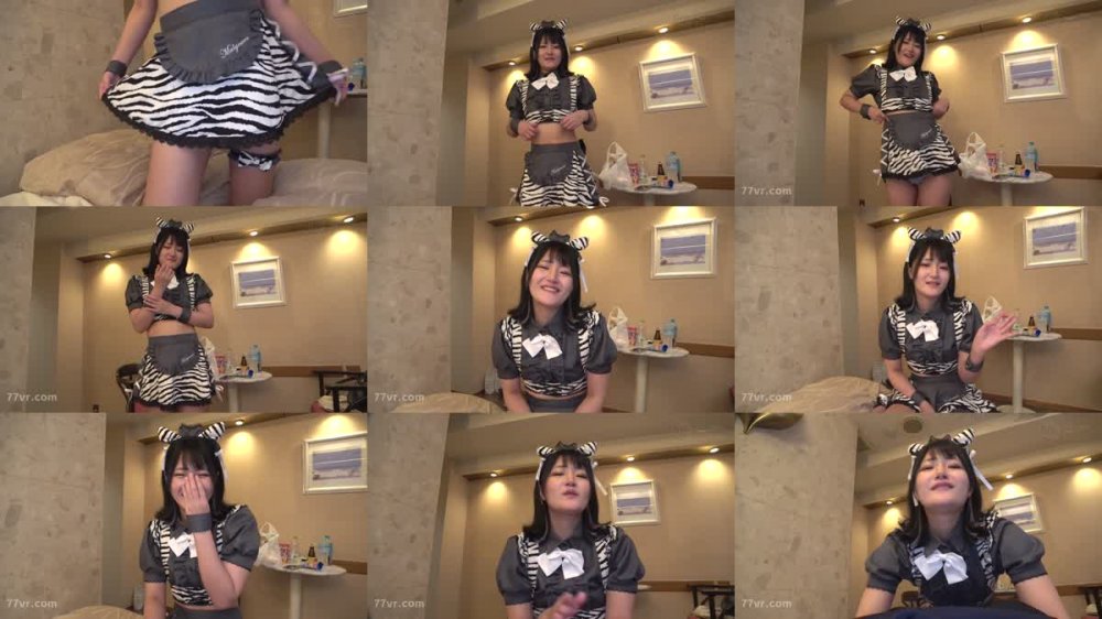 +++ [FHD] DDHP-056 スレンダー長身の陽キャコンカフェ嬢！ノリノリ美尻ピストンでザーメン2発を膣内搾取！【まりな(21)】