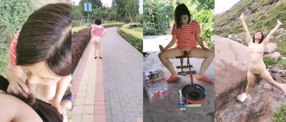 貴在真實,白皙豐腴露臉淫妻私拍,推特瘋狂騷婦人妻【北京夫妻】戶外裸行,各種下鄉景區露出野戰口交尿頭