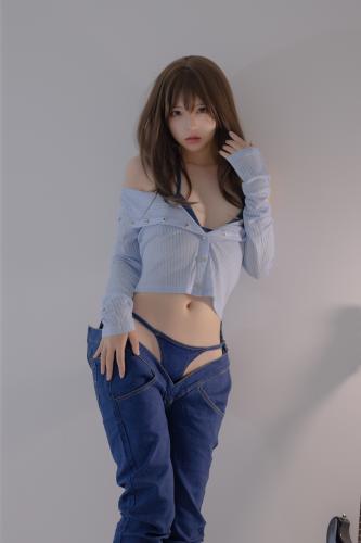 [Cosplay] Fengmaoss 疯猫ss – Guitar sister jeans 吉他妹妹 牛仔裤