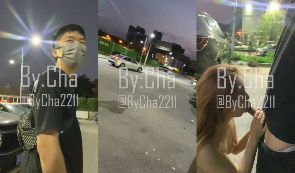 自爆身份屌炸天！ 推特紅人【查小理-吳晗】全裸任務，車來車往路邊搭訕小青年免費給口活，對話刺激