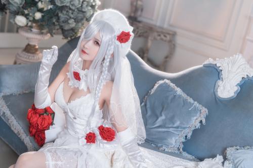 [Cosplay] Rioko 凉凉子 – G36C Bride G36C花嫁