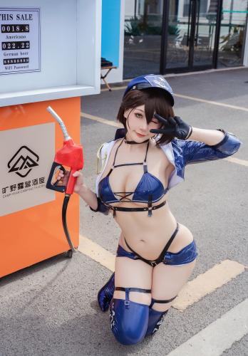 [Cosplay] Miido 三刀刀 – Baltimore racing girl 巴尔的摩赛车娘