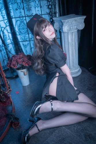 [Cosplay] YuDan – Black Nurse