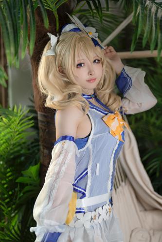 [Cosplay] 樱梨梨 芭芭拉泳装