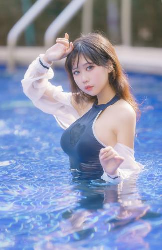 [Cosplay] myeo0 萌芽儿o0 – Swimwear Detacy Club 泳装 得体社