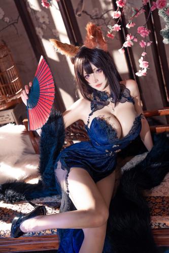 [Cosplay] Seya B站 – Lion smashing Tiancheng cheongsam 狮砸 天城旗袍