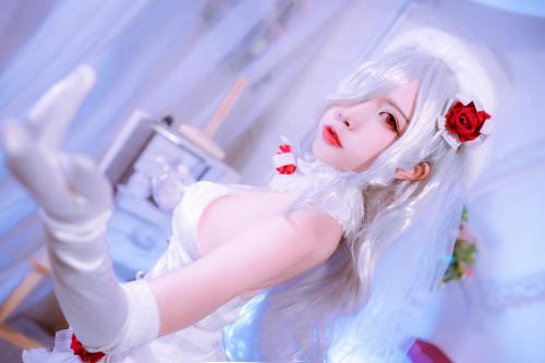 [Cosplay] Nisa 二佐 – Bride 花嫁