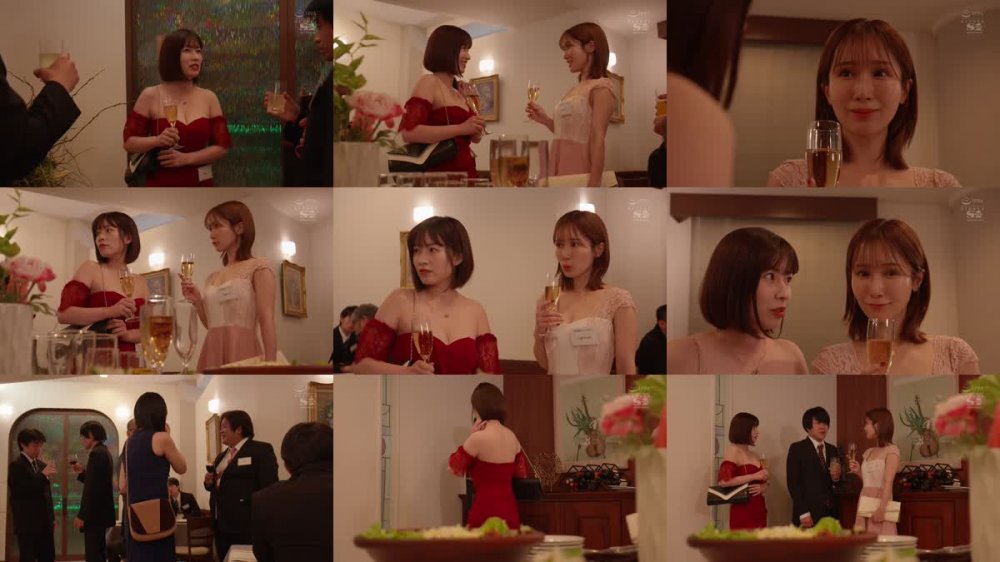 +++ [FHD] SONE-335 婚活パーティー行ったら…肉食系Wアラサー痴女に逆お持ち帰り！僕のチ●ポ奪い合い！？熟練テク挟み撃ち5連射精ハーレムの夜 小島みなみ 奥田咲