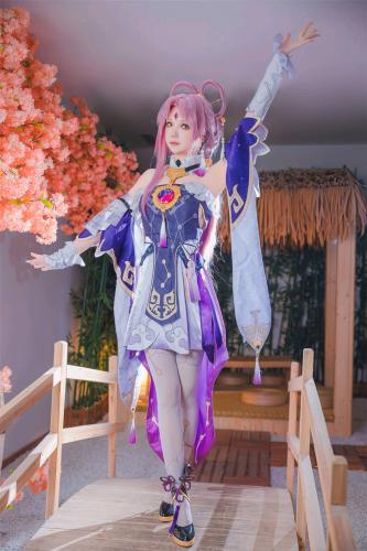 [Cosplay] Astra 雪晴 – Collapse Star Dome Railway Fu Xuan 崩坏星穹铁道 符玄