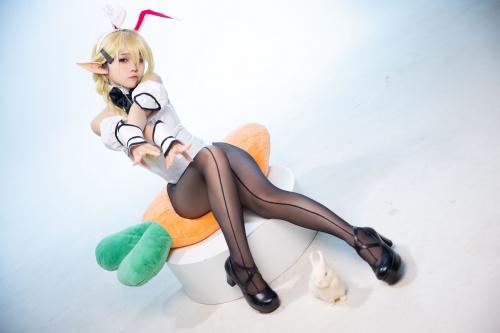 [Cosplay] G44 不会受伤 – Shuilan’er bunny girl 水兰儿兔女郎