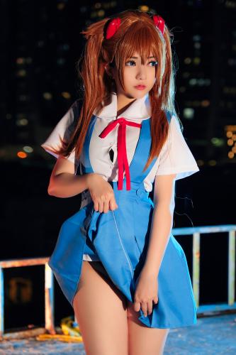 [Cosplay] Potato Godzilla – Asuka Seifuku