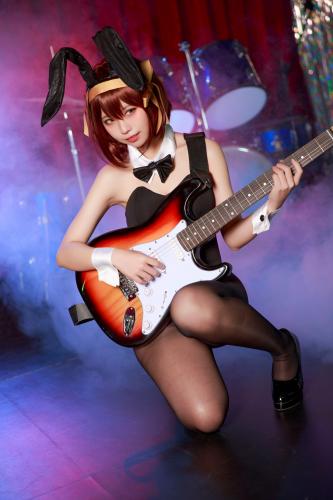 [Cosplay] G44 不会受伤 – Suzumiya Bunny Girl 凉宫兔女郎