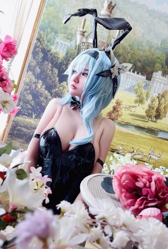 [Cosplay] Potato Godzilla – Eula Bunny