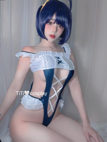 [Cosplay] TiTi 钛合金 – Maid Selfies 女仆自拍