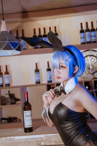 [Cosplay] Rinaijiao 日奈娇 – Rem Bunny Girl 蕾姆兔女郎