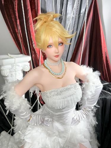 [Cosplay] 星之迟迟 – 2024年07月计划A 吊带袜天使 panty [45P1V-764MB]