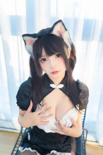 [Cosplay] Mafuyu Kagurazaka 神楽坂真冬 – Cat Maid 猫猫女仆