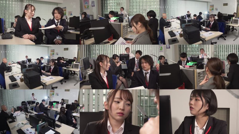 +++ [FHD] HSODA-053 壁尻×女子社員