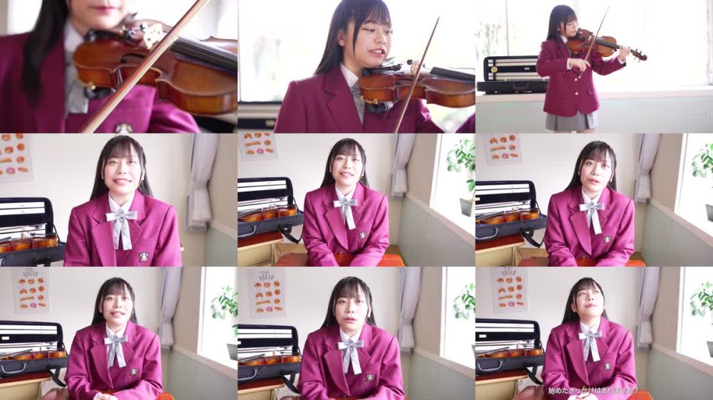 +++ [FHD] MMRAA-335 新城唯 ヴァイオリン女子に恋したい！