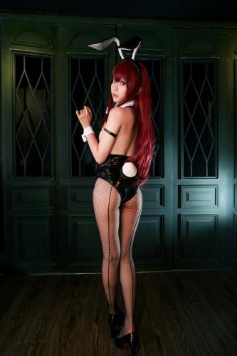 [Cosplay] Ely – Makise Kurisu Bunny 牧瀬紅莉栖 バニー