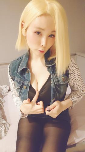 [Cosplay] Yui Okada 岡田ゆい – Android 18