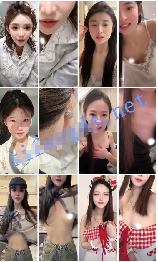抖音閃現 顏值主播各顯神通 擦邊 閃現走光 超多美女合集12.30