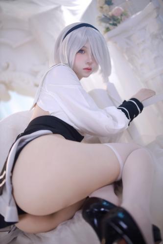 [Cosplay] 疯猫ss – 2B同人